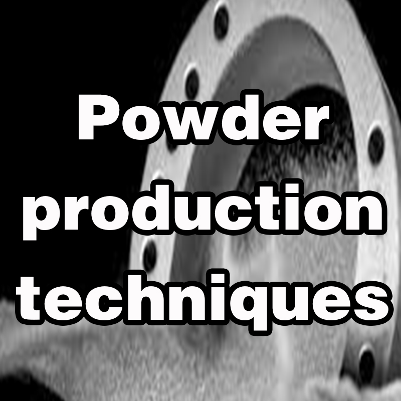 Techniques de production de poudre